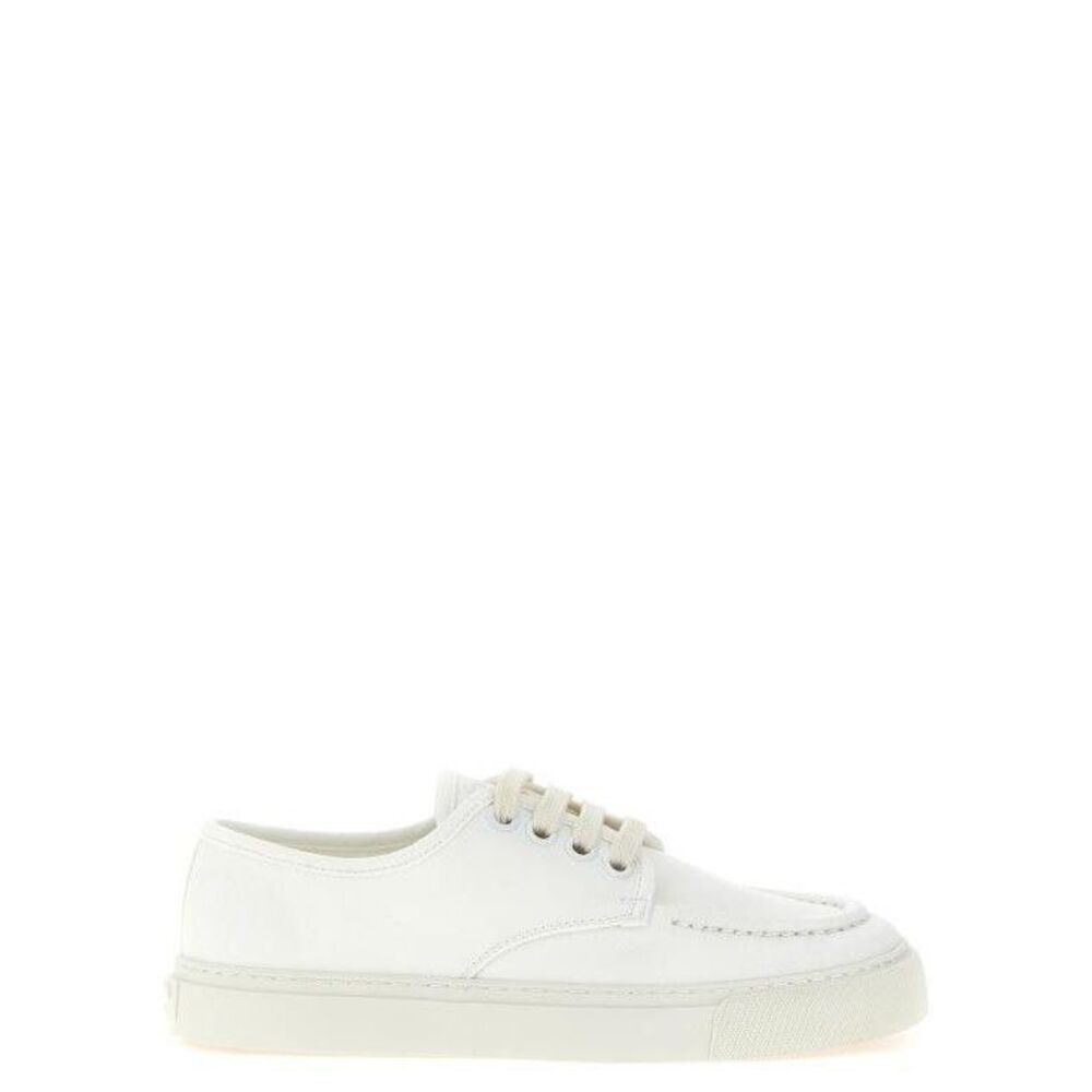 Round Toe Lace-up Sneakers